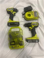 RYOBI TOOLS 2PC DRILL/DRIVER KIT